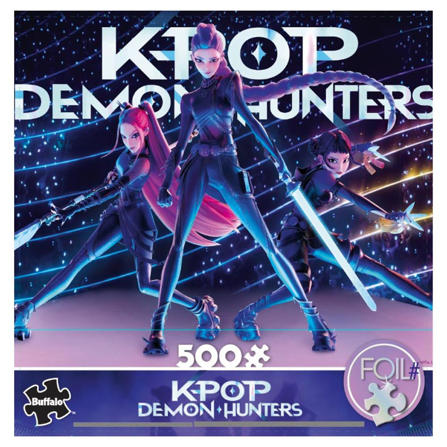 K-Pop Demon Hunters Puzzle - Huntrix Battle Foil 500 pcs