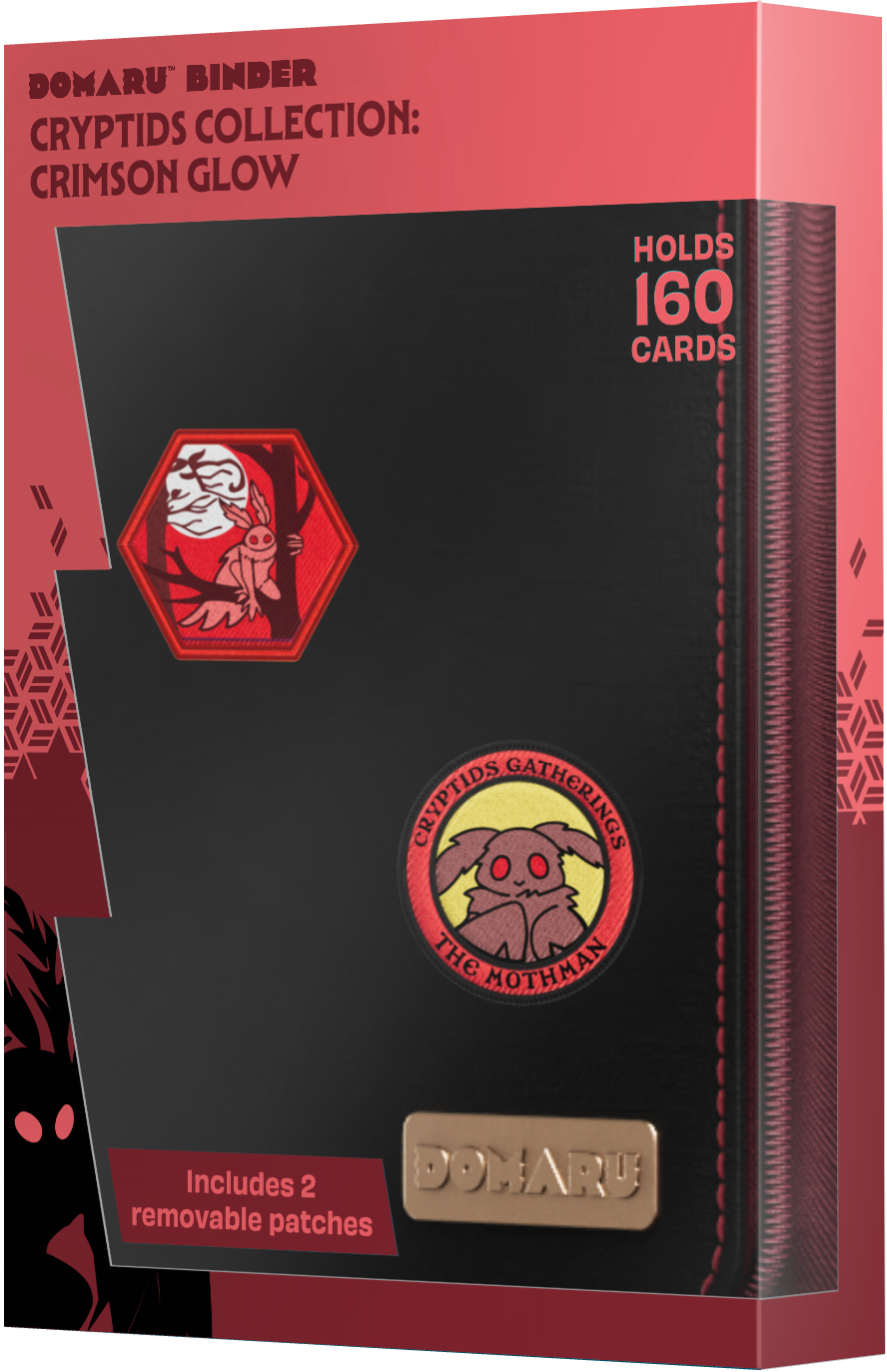 Gatherers' Tavern - Domaru Binder: 4-Pocket Cryptids Collection - Crimson Glow