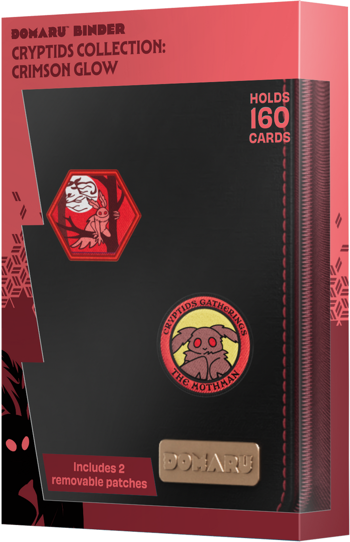Gatherers' Tavern - Domaru Binder: 4-Pocket Cryptids Collection - Crimson Glow