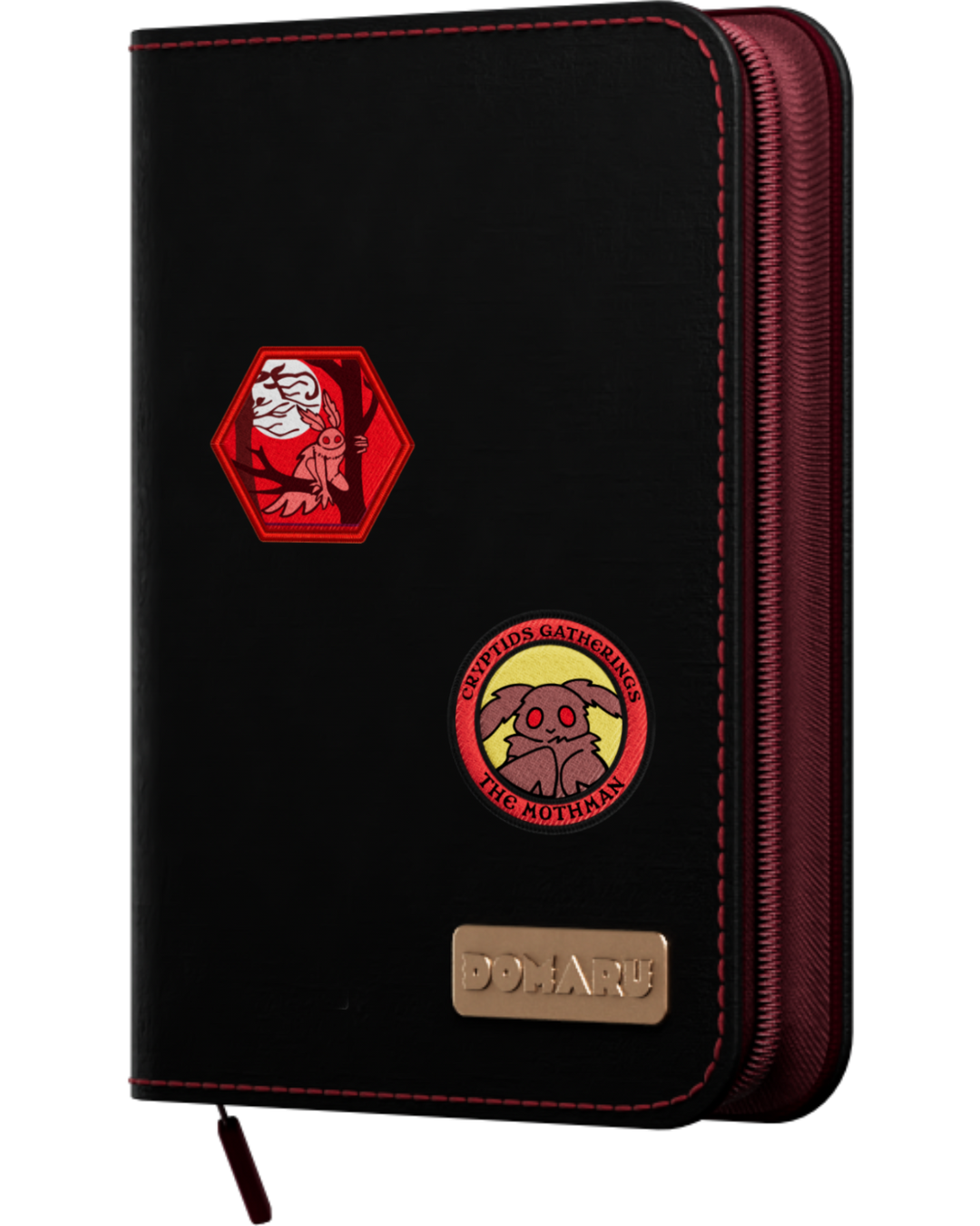 Gatherers' Tavern - Domaru Binder: 4-Pocket Cryptids Collection - Crimson Glow