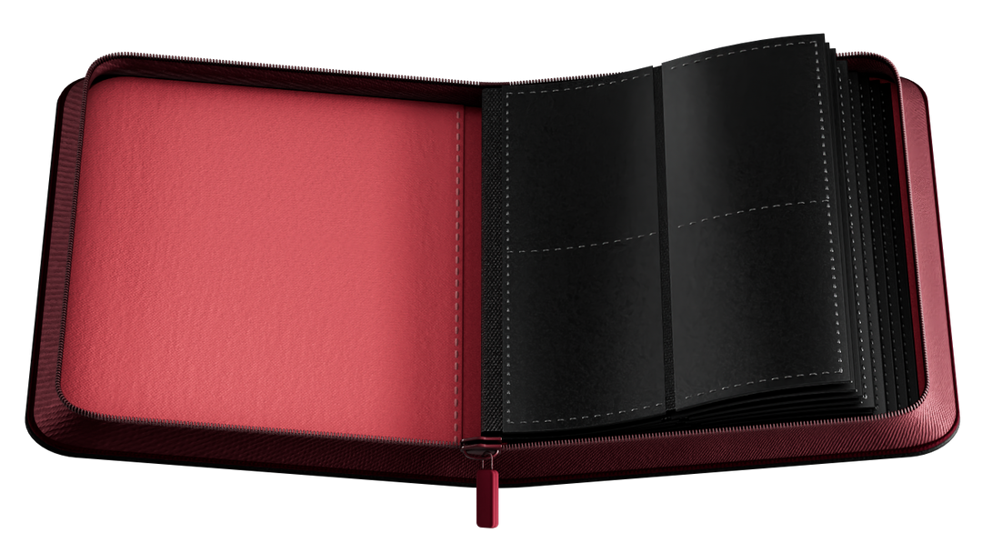 Gatherers' Tavern - Domaru Binder: 4-Pocket Cryptids Collection - Crimson Glow