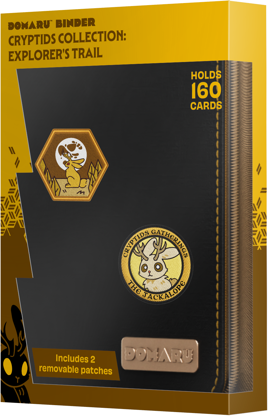 Gatherers' Tavern - Domaru Binder: 4-Pocket Cryptids Collection - Explorer's Trail