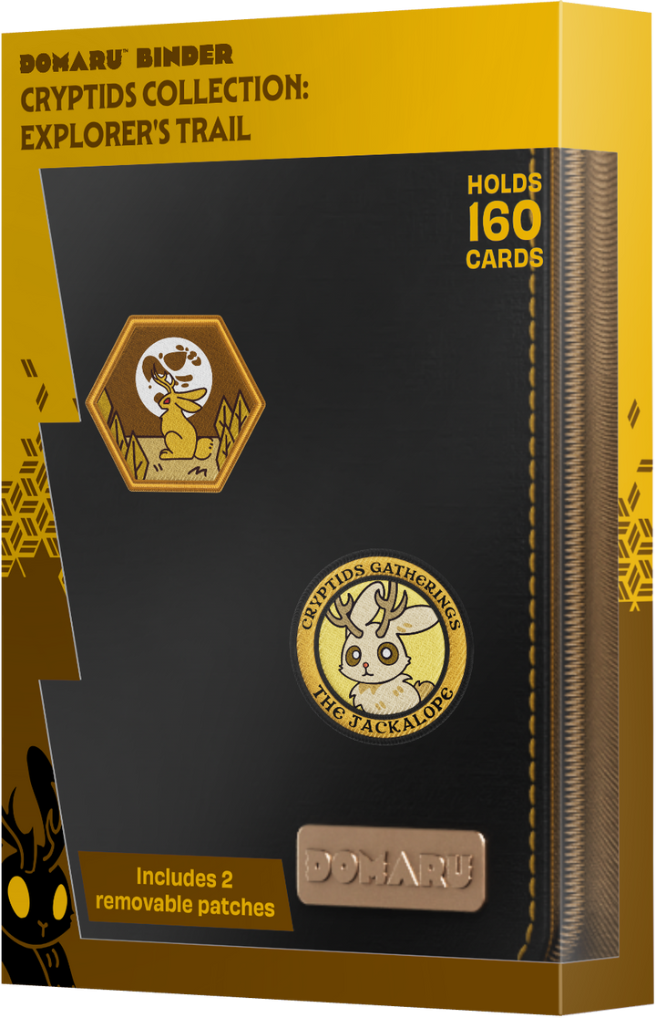 Gatherers' Tavern - Domaru Binder: 4-Pocket Cryptids Collection - Explorer's Trail