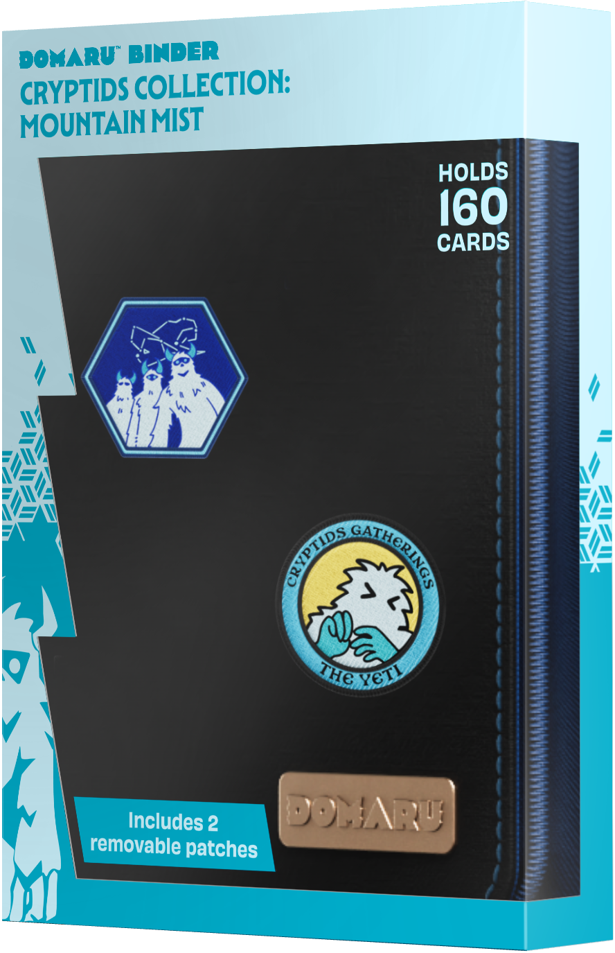 Gatherers' Tavern - Domaru Binder: 4-Pocket Cryptids Collection - Mountain Mist