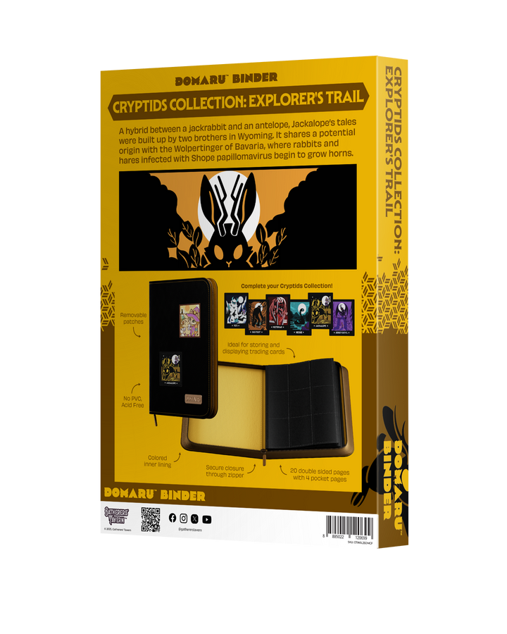 Gatherers' Tavern - Domaru Binder: 9-Pocket Cryptids Collection - Explorer's Trail