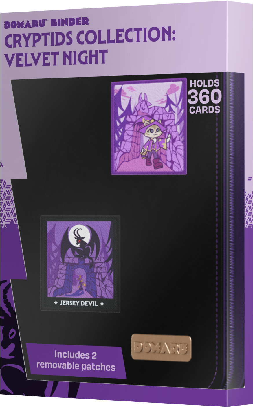 Gatherers' Tavern - Domaru Binder: 9-Pocket Cryptids Collection - Velvet Night