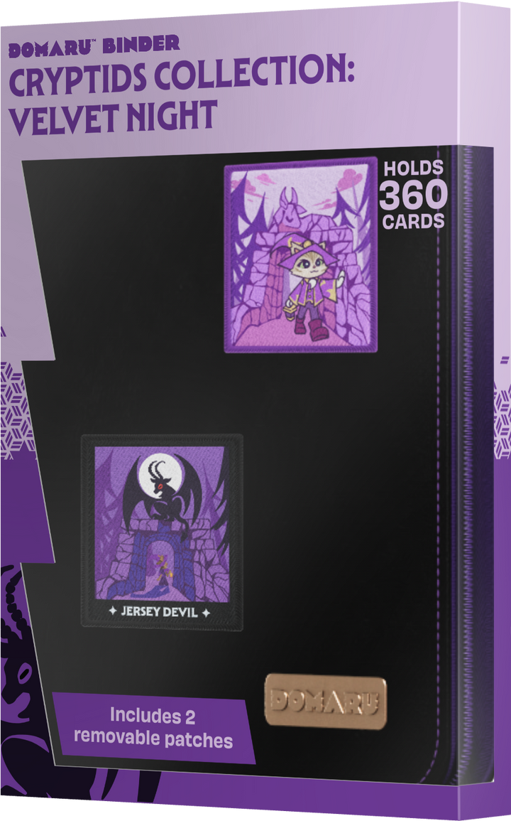 Gatherers' Tavern - Domaru Binder: 9-Pocket Cryptids Collection - Velvet Night