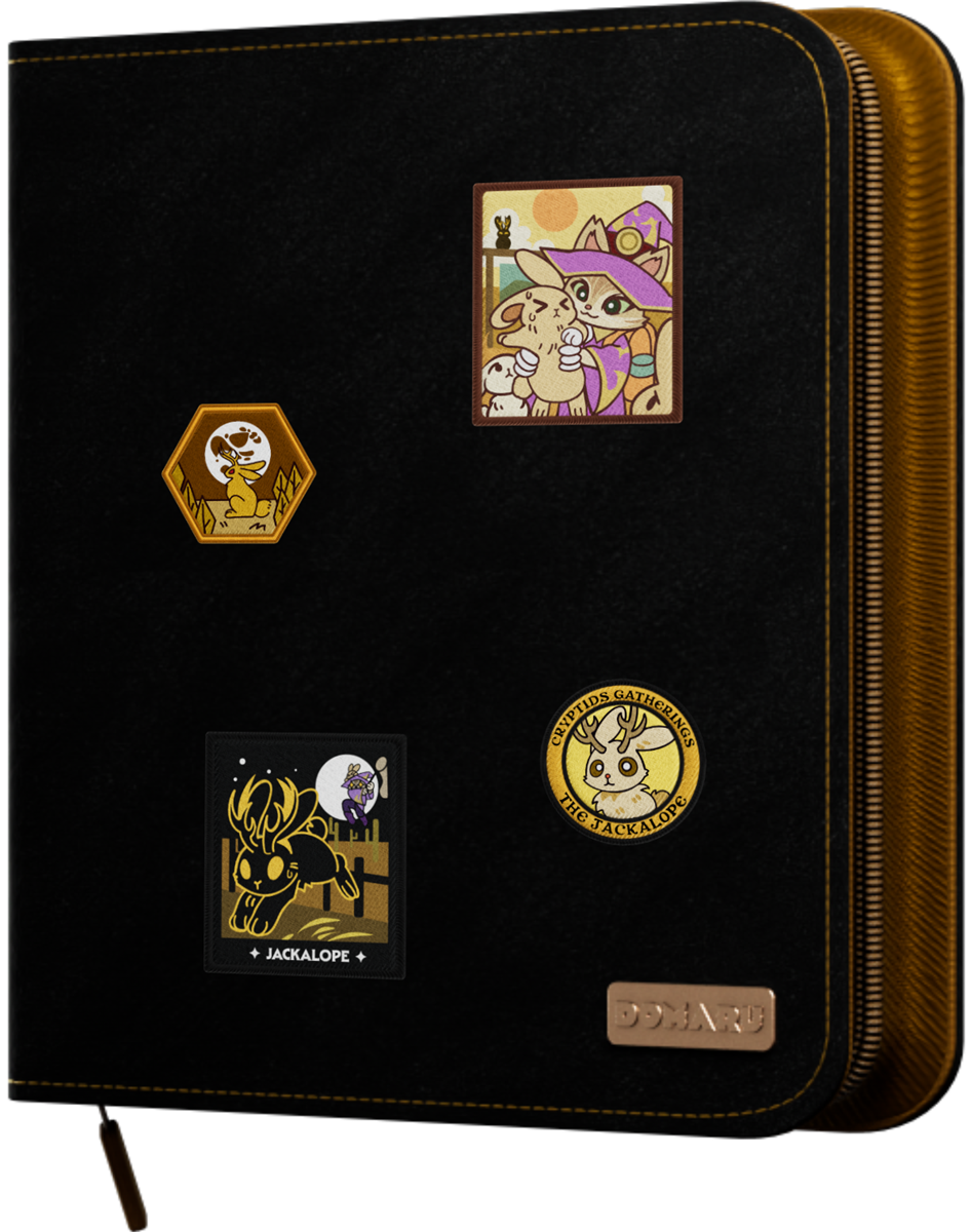 Gatherers' Tavern - Domaru Binder: 12-Pocket Cryptids Collection - Explorer's Trail