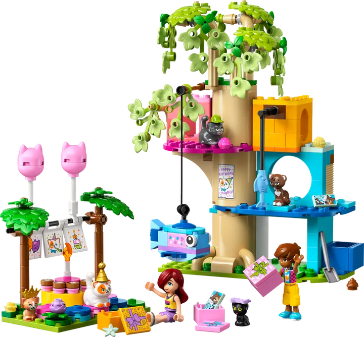 Lego Friends Cat Birthday Party & Tree House - 42666