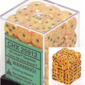 Chessex Speckled Lotus 12mm D6 Block (36)