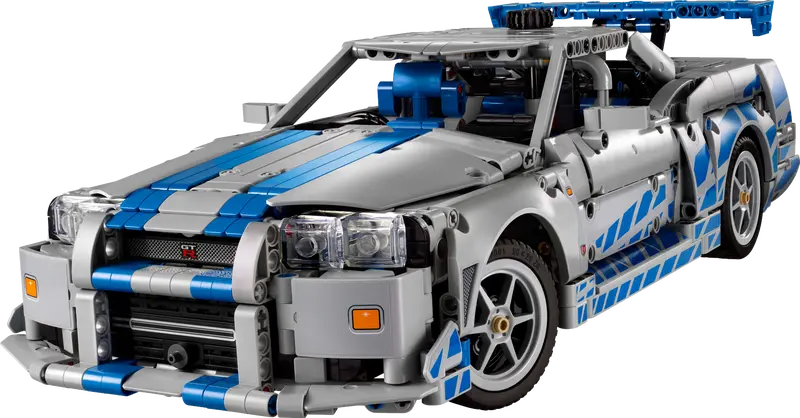LEGO Technic 2 Fast 2 Furious Nissan Skyline GT-R (R34) Car - 42210