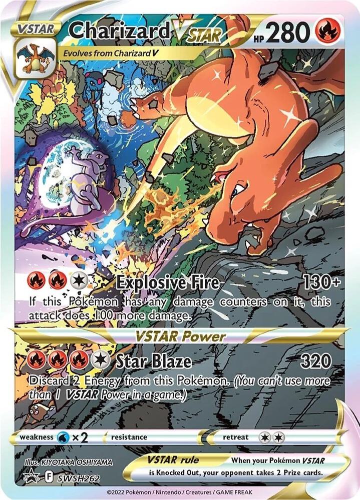 Charizard VSTAR SWSH262 SWSHP PSA-9