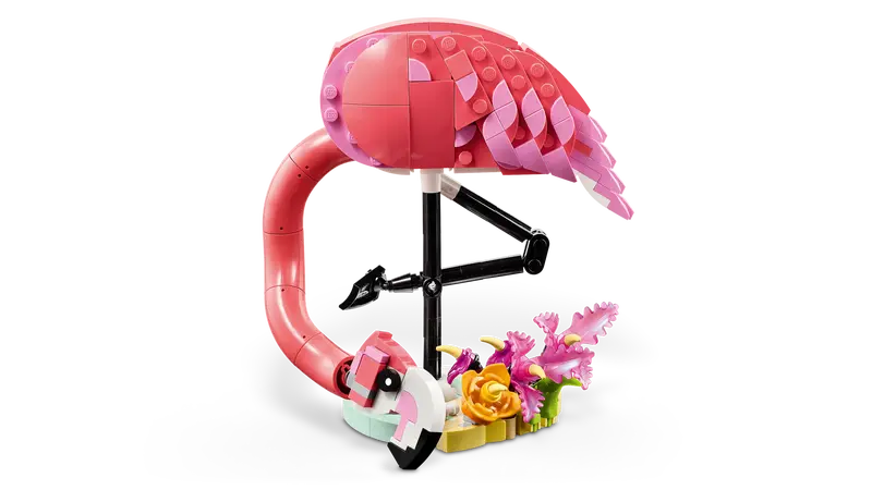 LEGO Creator 3 in 1 Wild Animals: Pink Flamingo, Cockatoo, Axolotl - 31170