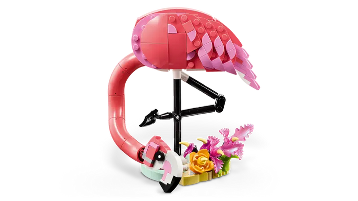 LEGO Creator 3 in 1 Wild Animals: Pink Flamingo, Cockatoo, Axolotl - 31170