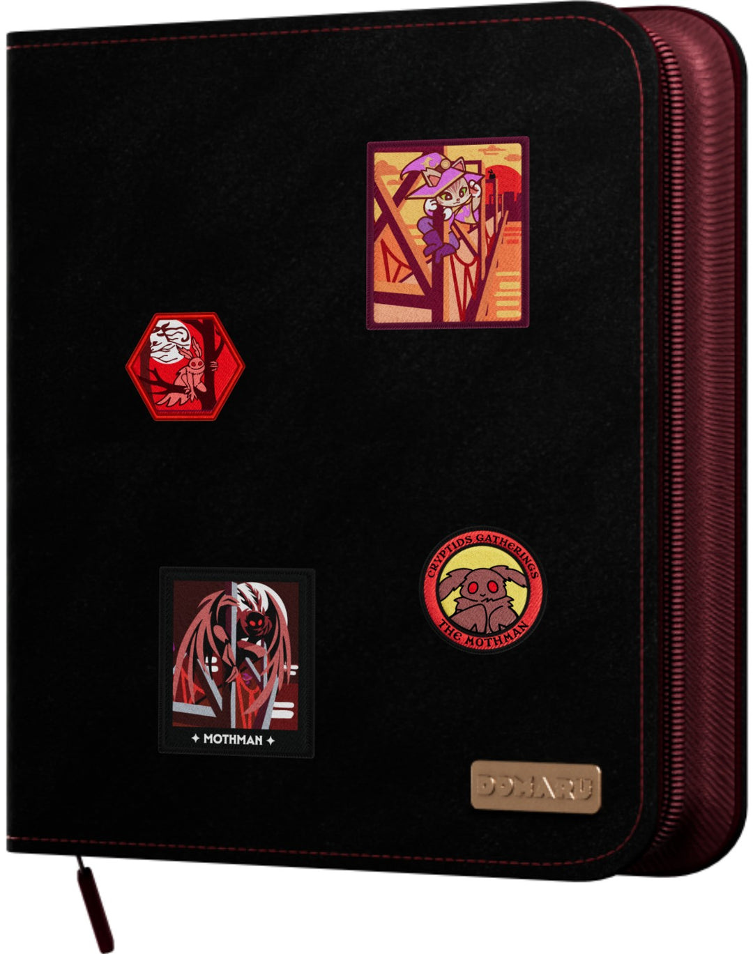 Gatherers' Tavern - Domaru Binder: 12-Pocket Cryptids Collection - Crimson Glow