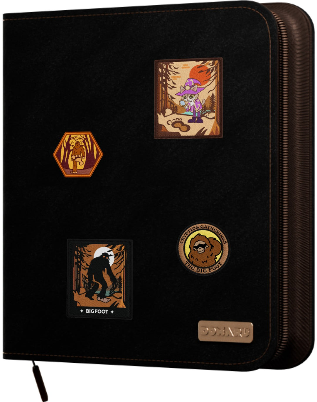 Gatherers' Tavern - Domaru Binder: 12-Pocket Cryptids Collection - Dusky Ochre