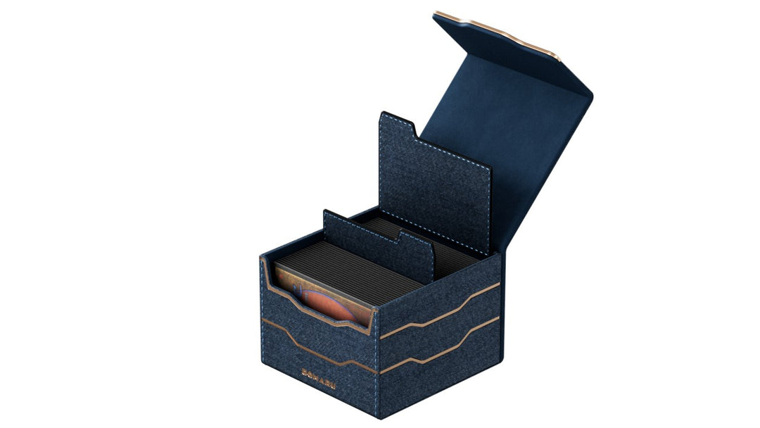 Gatherers' Tavern : Domaru Deck Box Armory Horizon 133+ Lazulite