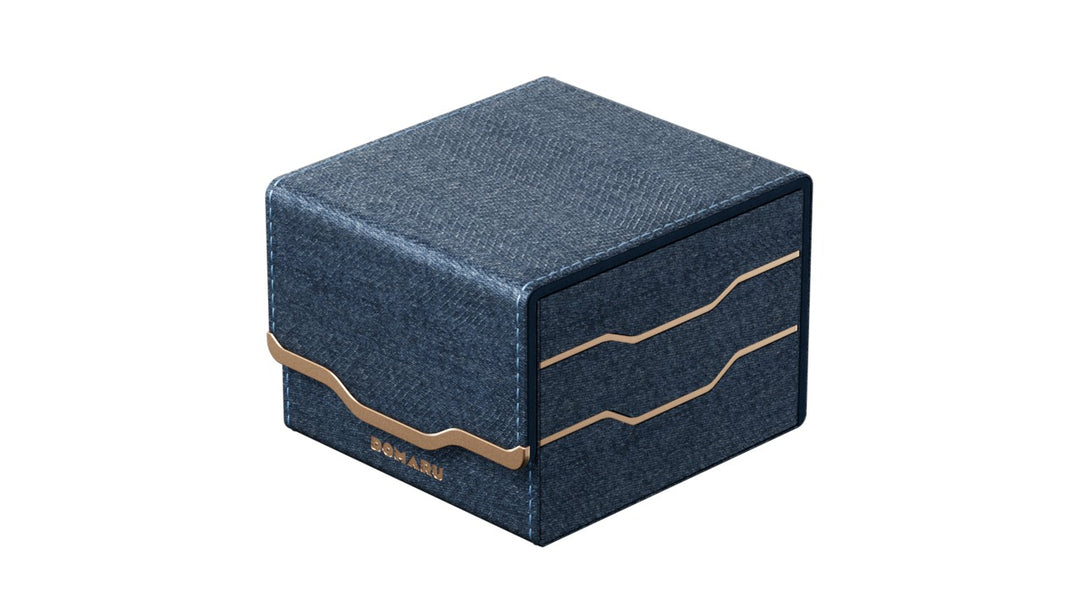 Gatherers' Tavern : Domaru Deck Box Armory Horizon 133+ Lazulite
