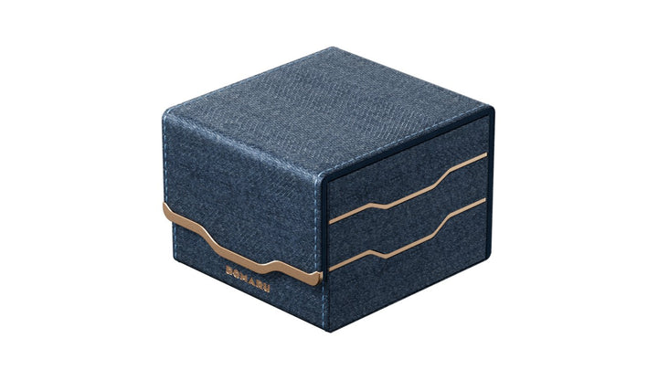 Gatherers' Tavern : Domaru Deck Box Armory Horizon 133+ Lazulite