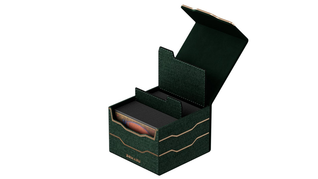 Gatherers' Tavern : Domaru Deck Box Armory Horizon 133+ Malachite