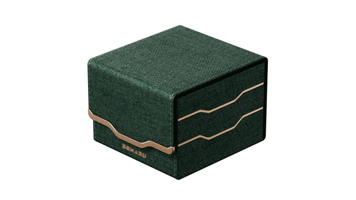 Gatherers' Tavern : Domaru Deck Box Armory Horizon 133+ Malachite