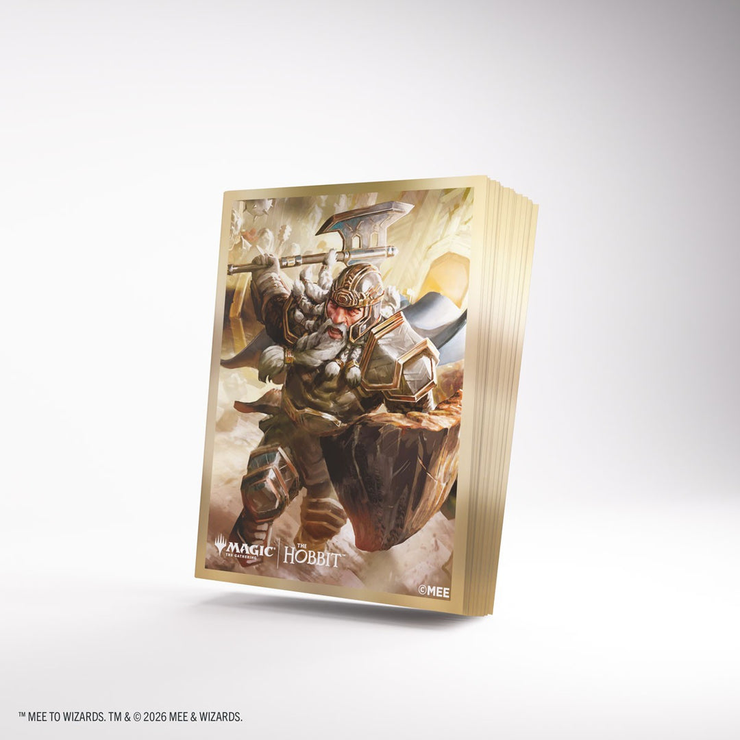 Gamegenic MTG The Hobbit Premium Art Sleeves – Dwarf 1 (Thorin, Mountain King)