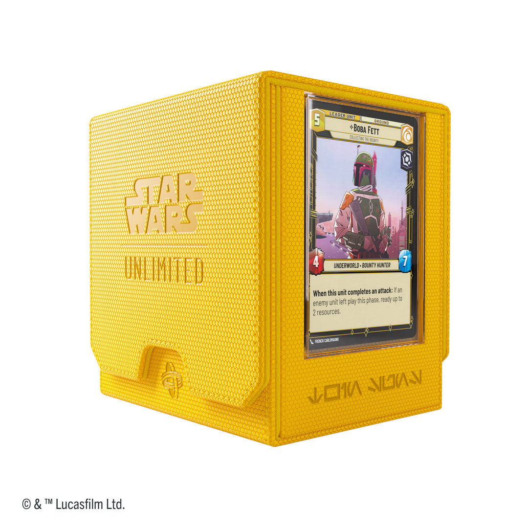 Gamegenic STAR WARS : Unlimited Twin Suns Deck Pod Yellow