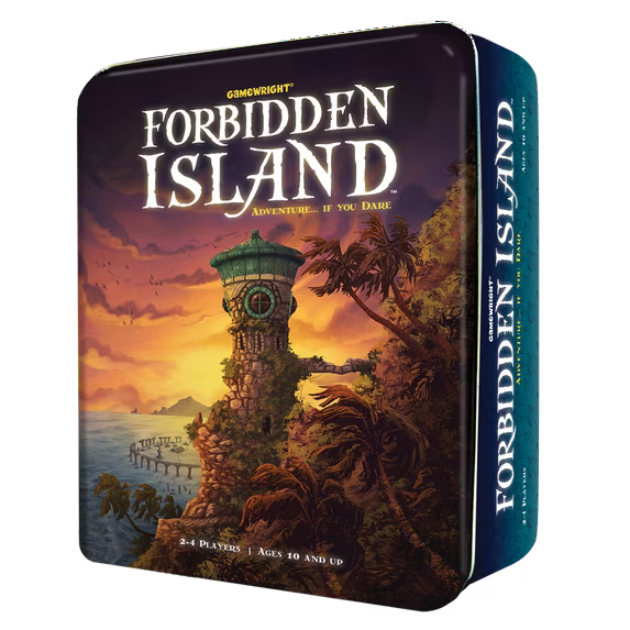 Gamewright - Forbidden Island Tin - Game