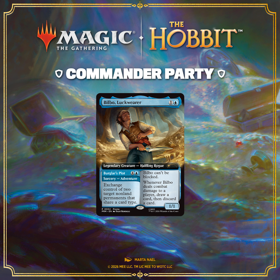 The Hobbit Commander Party 9/18 @6pm