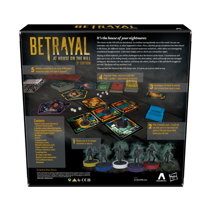 Betrayal at the House on the Hill 3rd Edition