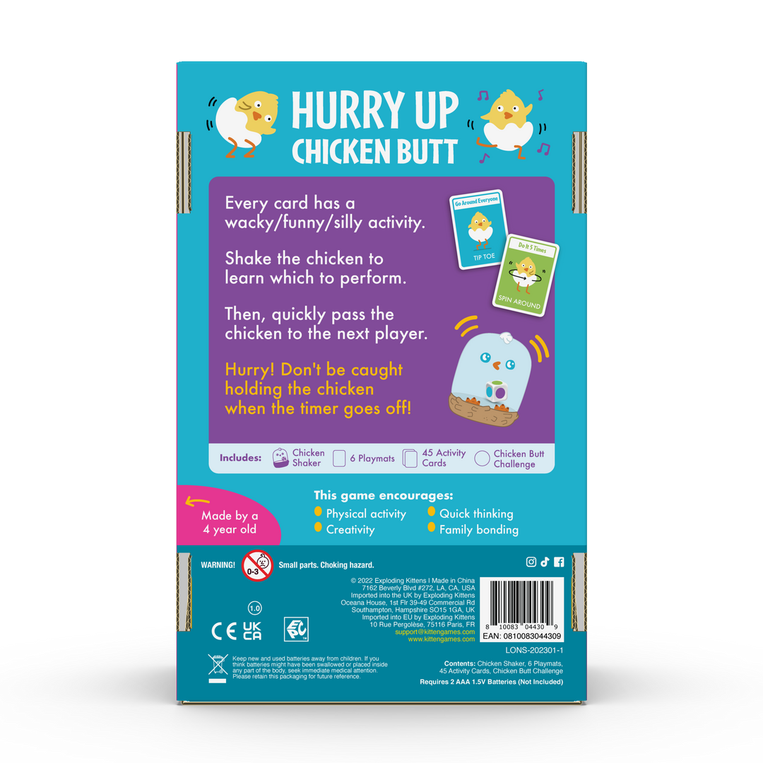 Hurry Up Chicken Butt
