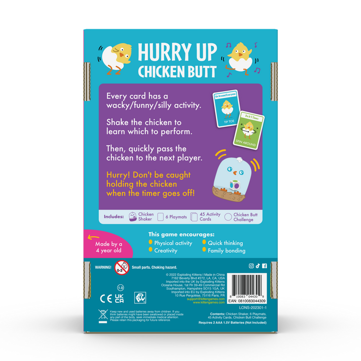 Hurry Up Chicken Butt