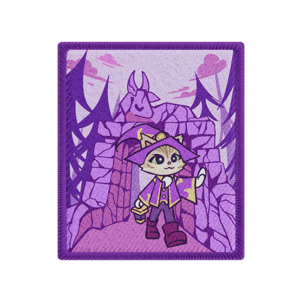 Gatherers' Tavern - Domaru Binder: 12-Pocket Cryptids Collection - Velvet Night