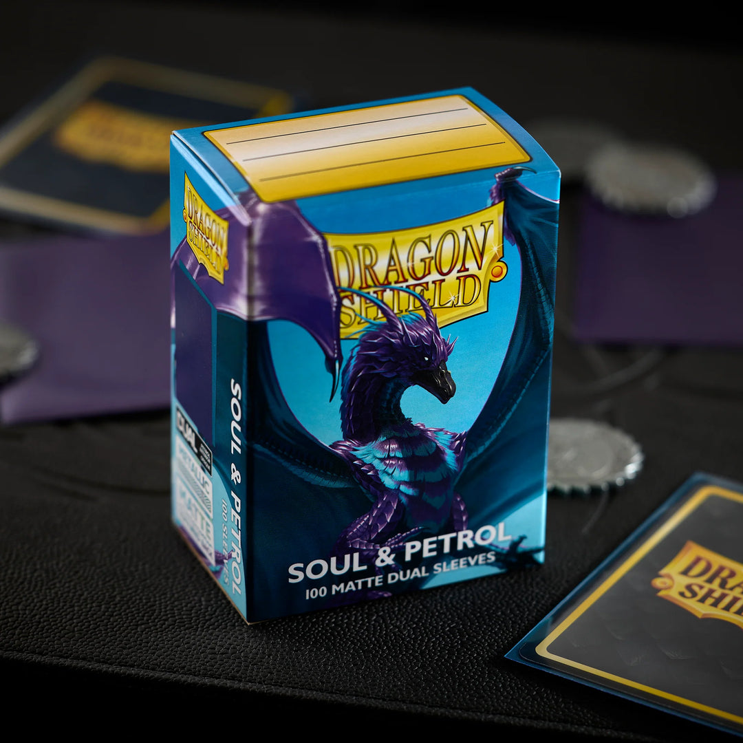 Dragon Shield Sleeves:Soul & Petrol - Matte Dual Sleeves