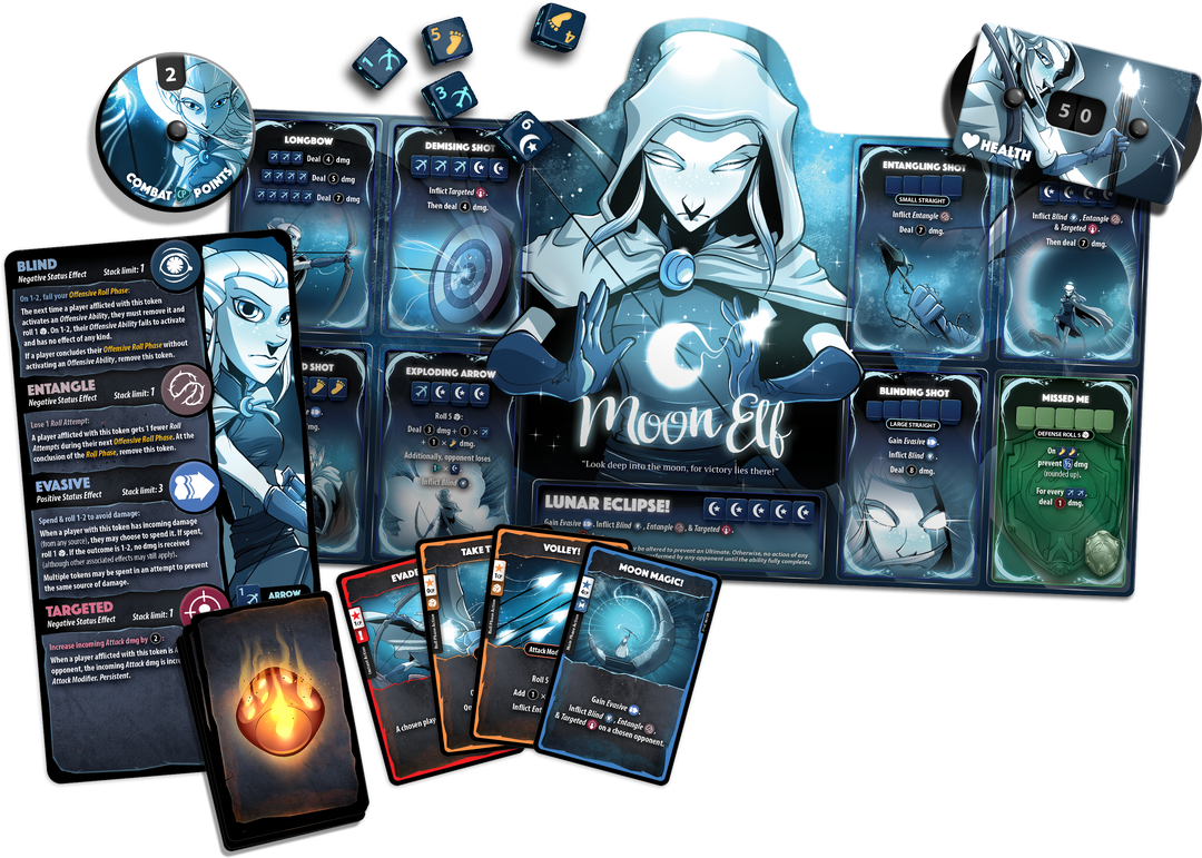 Dice Throne: Moon Elf