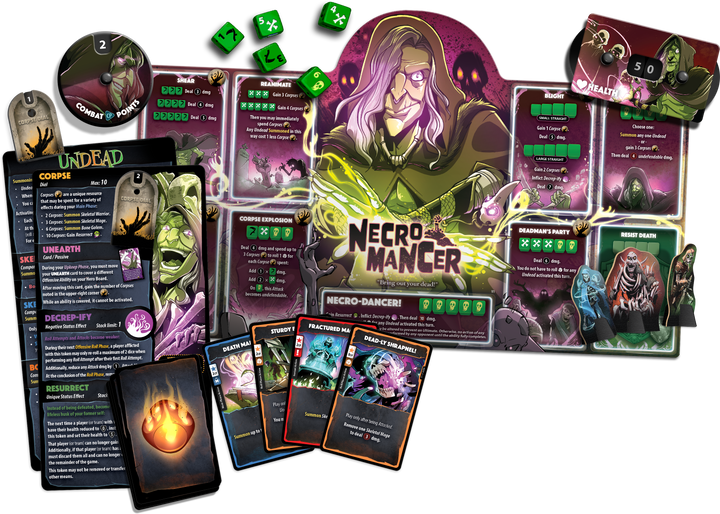 Dice Throne: Necromancer