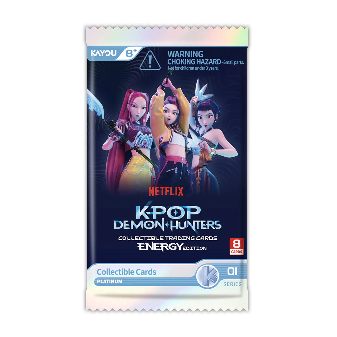 K-Pop Demon Hunters Collectible Trading Cards Energy Edition Booster Pack
