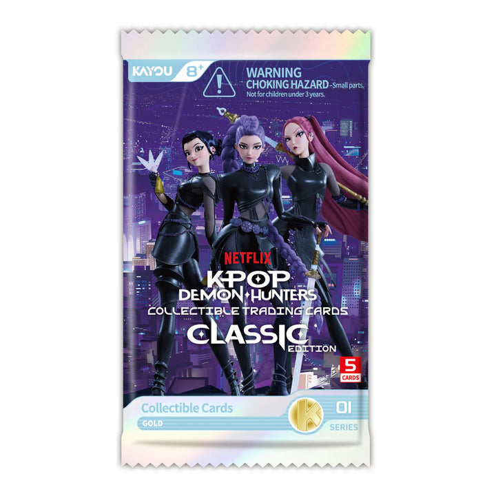 K-Pop Demon Hunters Collectible Trading Cards Classic Edition Pack