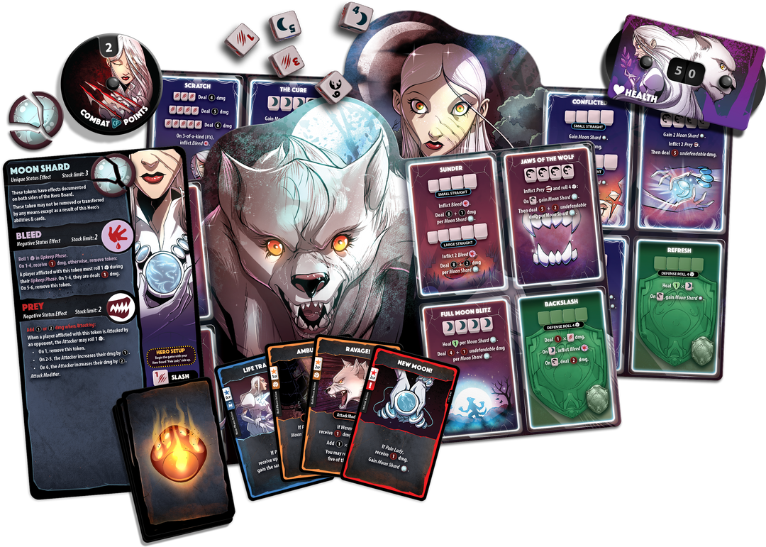 Dice Throne: Pale Lady
