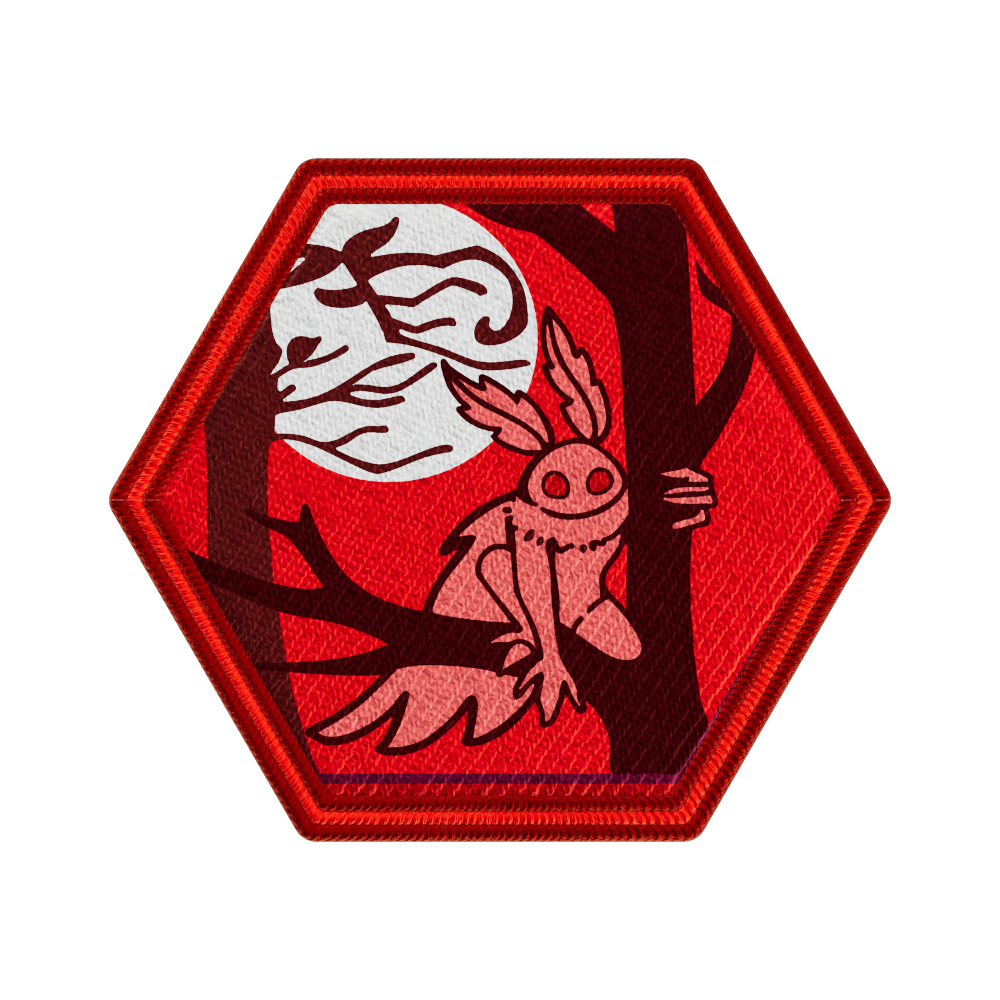 Gatherers' Tavern - Domaru Binder: 4-Pocket Cryptids Collection - Crimson Glow