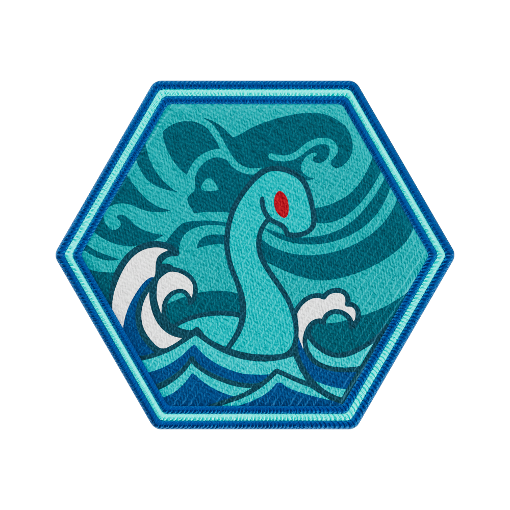 Gatherers' Tavern - Domaru Binder: 4-Pocket Cryptids Collection - Turquoise Loch