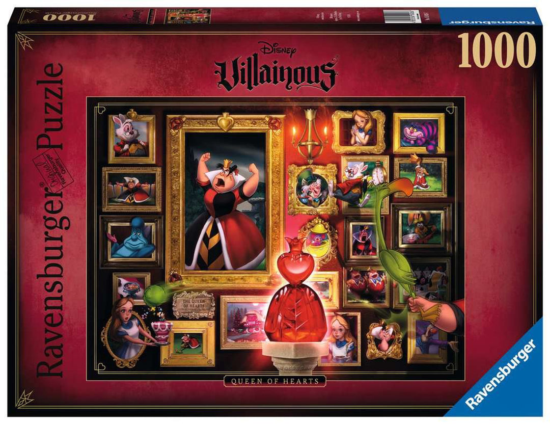 Villainous: Queen of Hearts 1000 Piece Puzzle