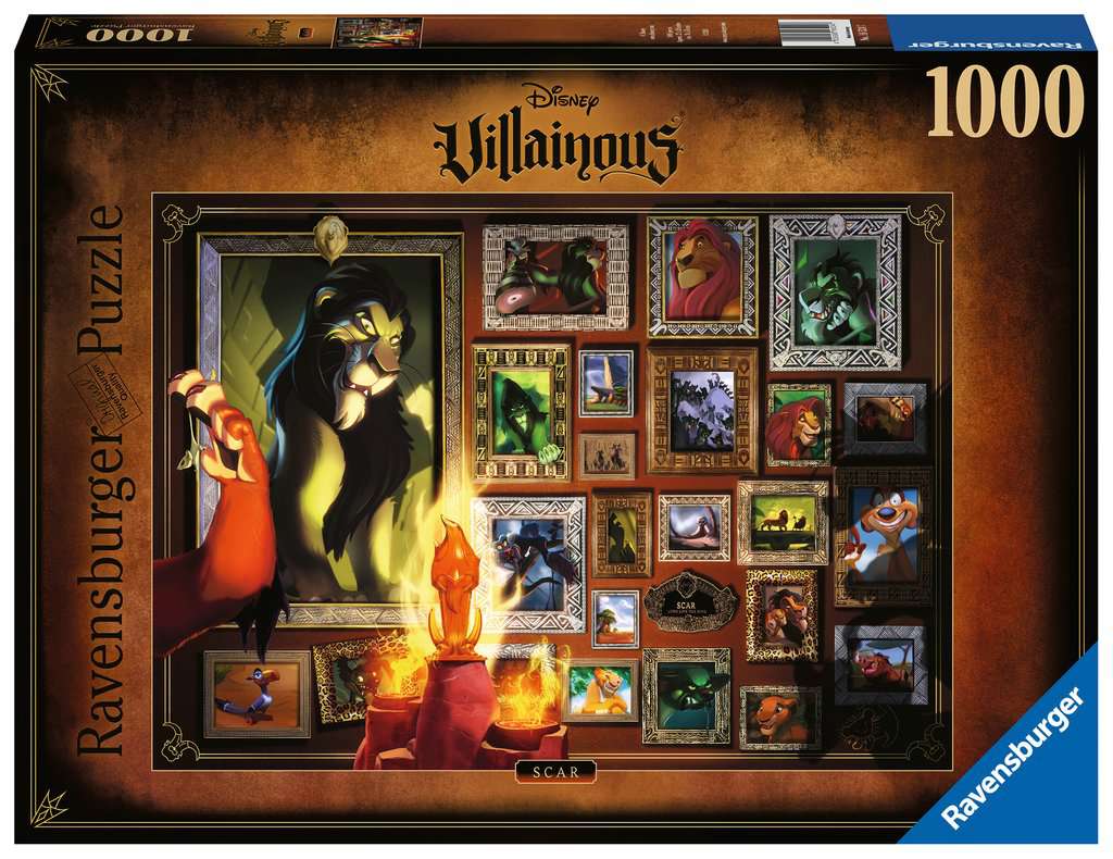 Villainous: Scar 1000 Piece Puzzle