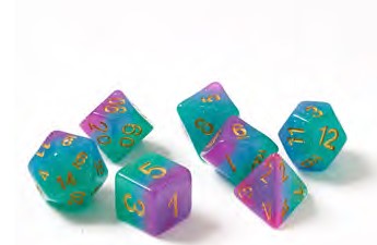Sirius Dice Dice Set - Northern Lights