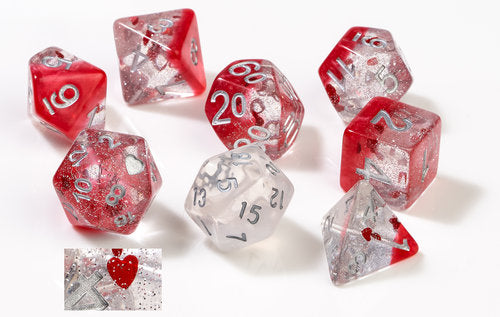 Sirius Dice Dice Set - Hearts