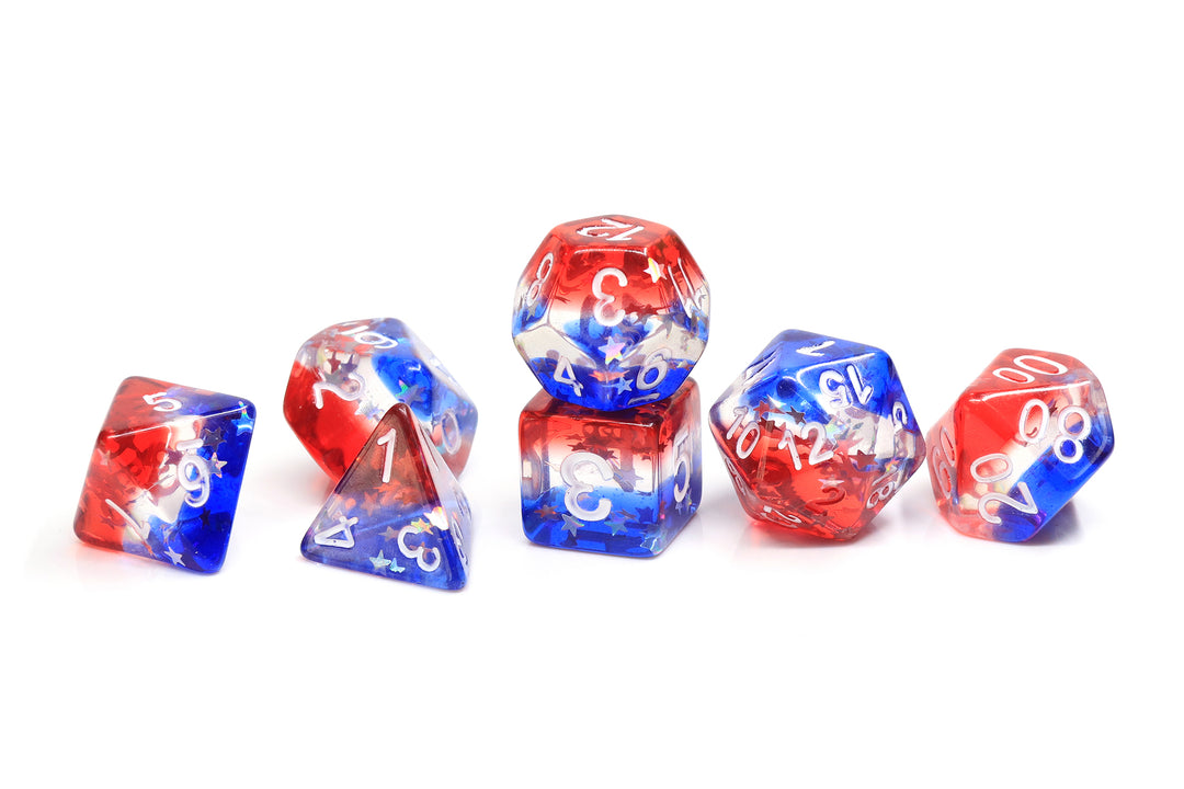 Sirius Dice Dice Set - Star Spangled Banner