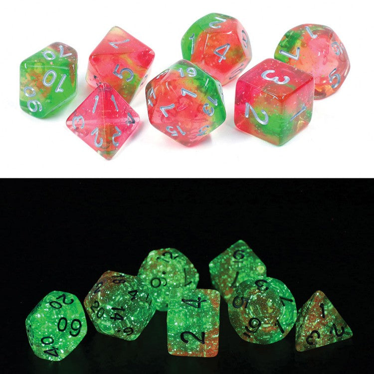 Sirius Dice Dice Set - Glowworm - Lotus