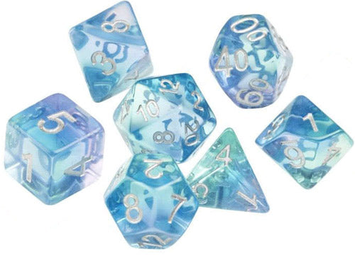 Sirius Dice Dice Set - Glowworm - Frosted