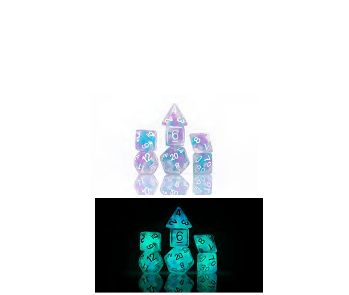 Sirius Dice Dice Set - Glowworm - Cotton Candy