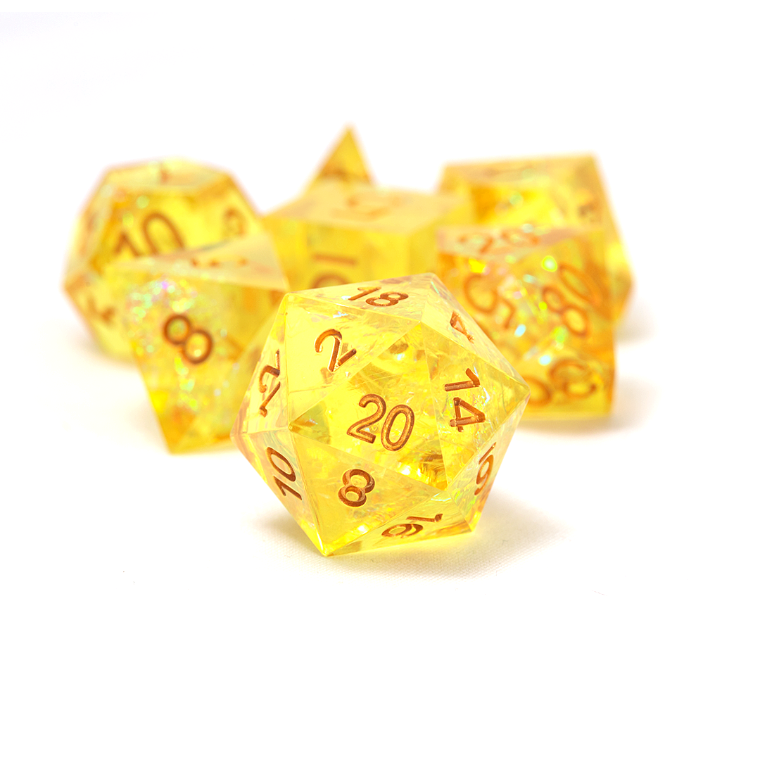 Sirius Dice Dice Set - Sharp - Yellow Fairy